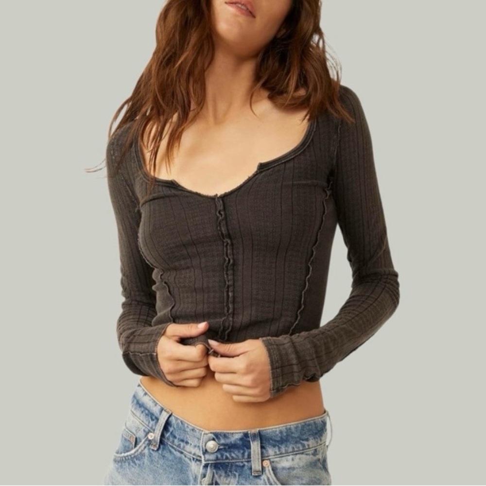 We The Free Eyes on You Pointelle Top